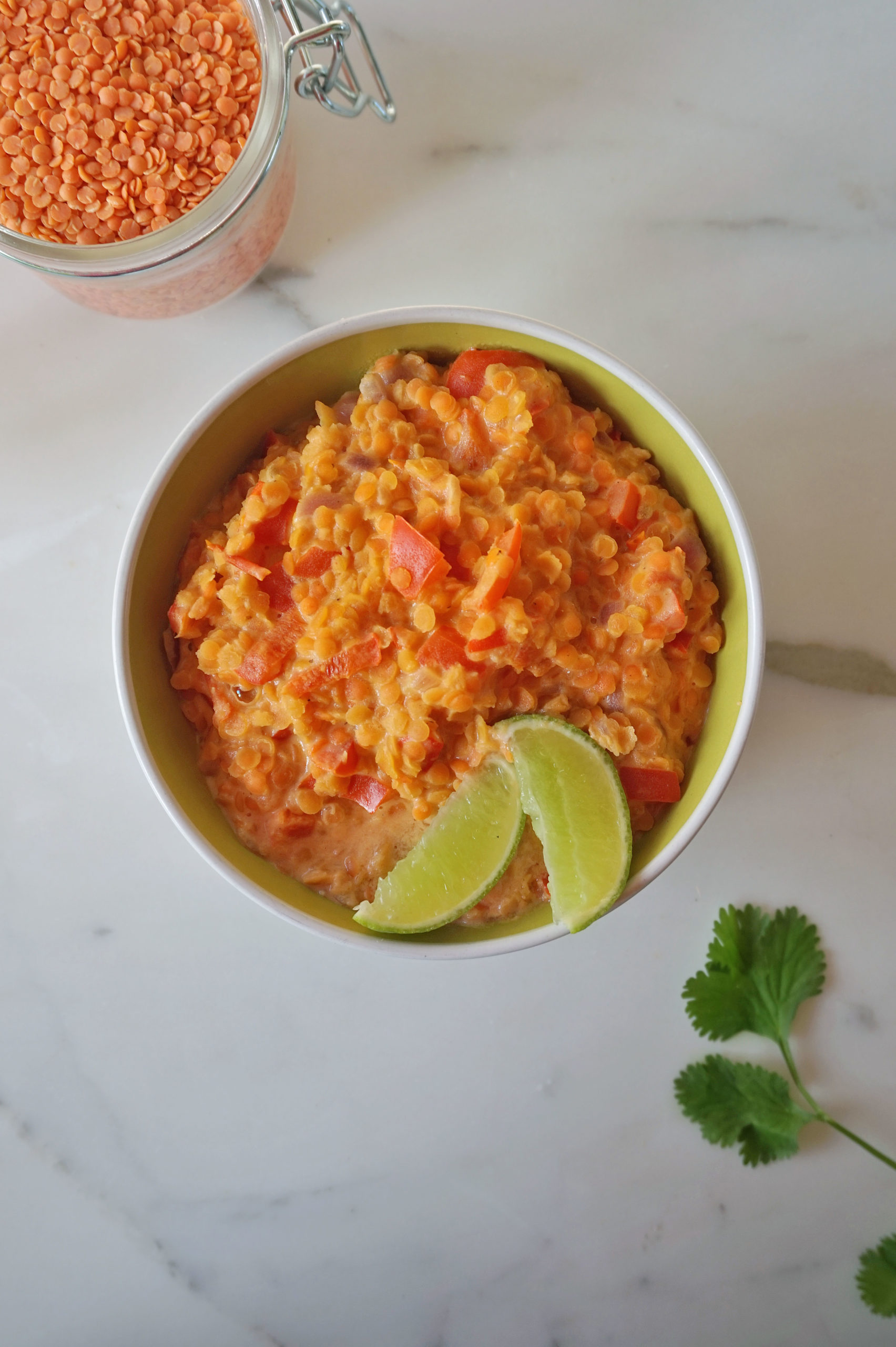 red lentil dahl