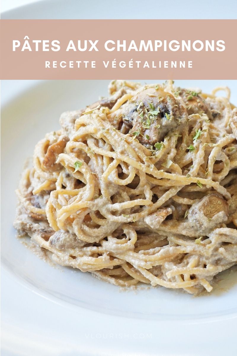 Pâtes aux champignons