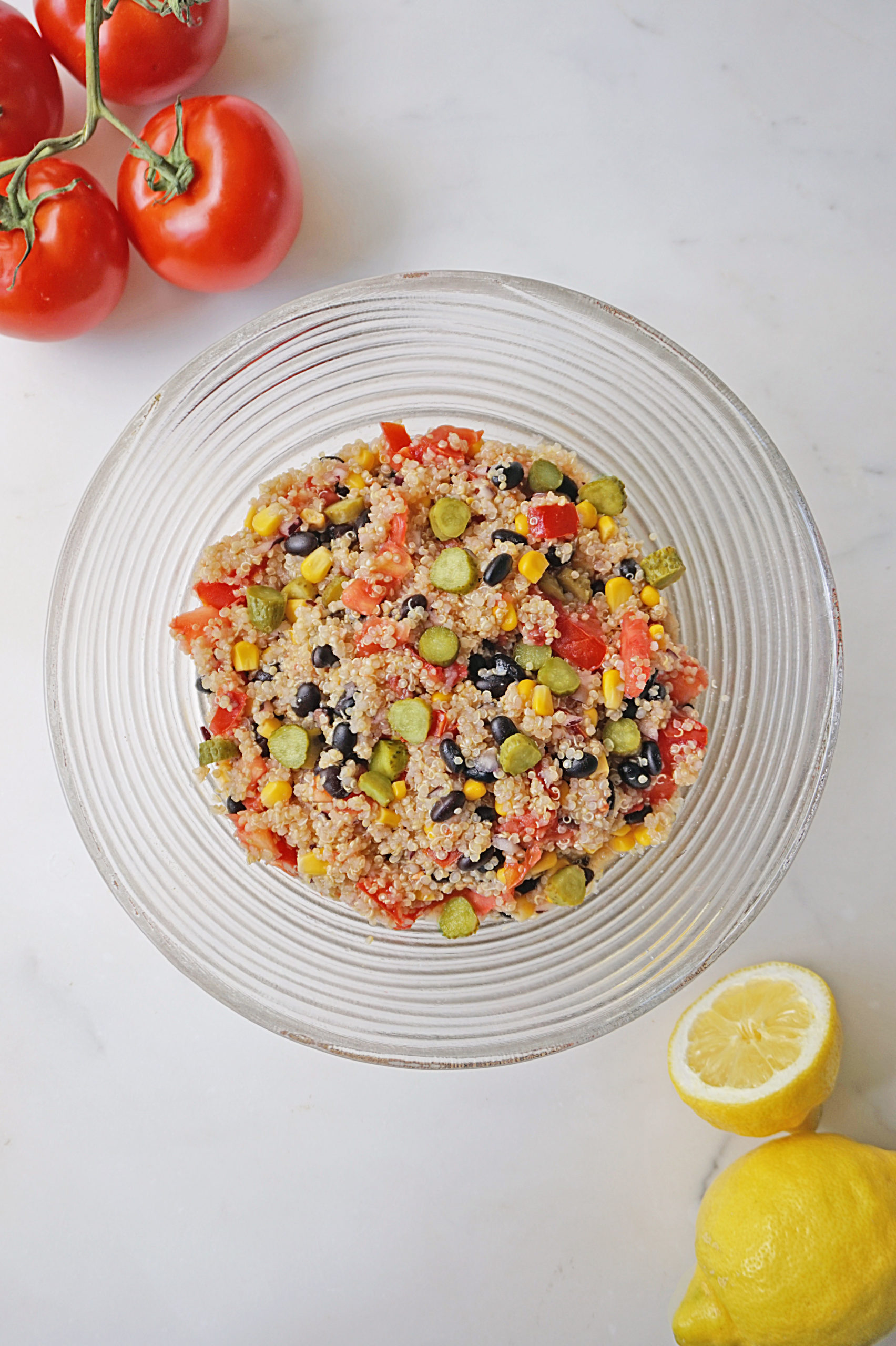 black bean quinoa salad