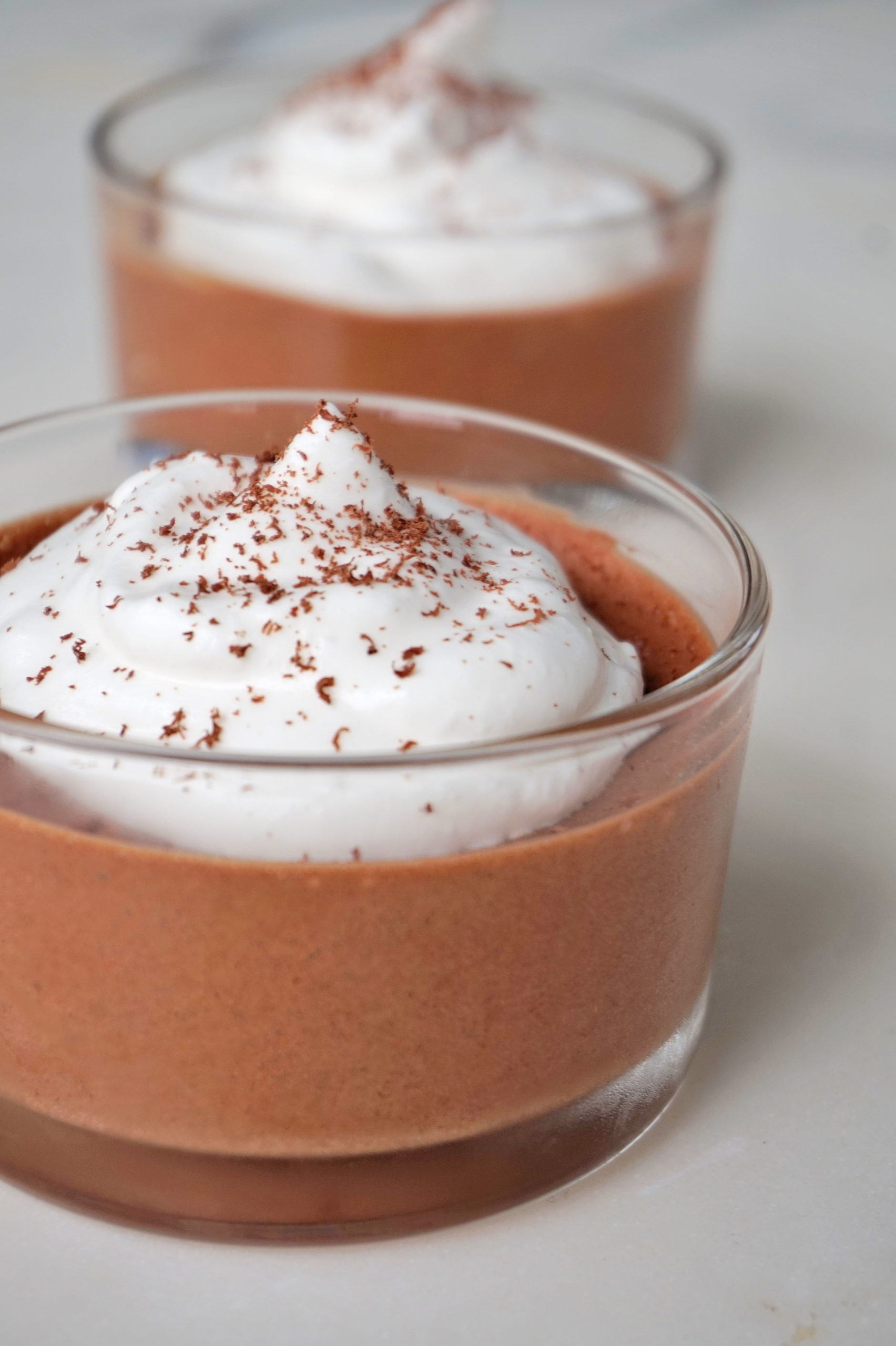 healthy vegan chocolate mousse