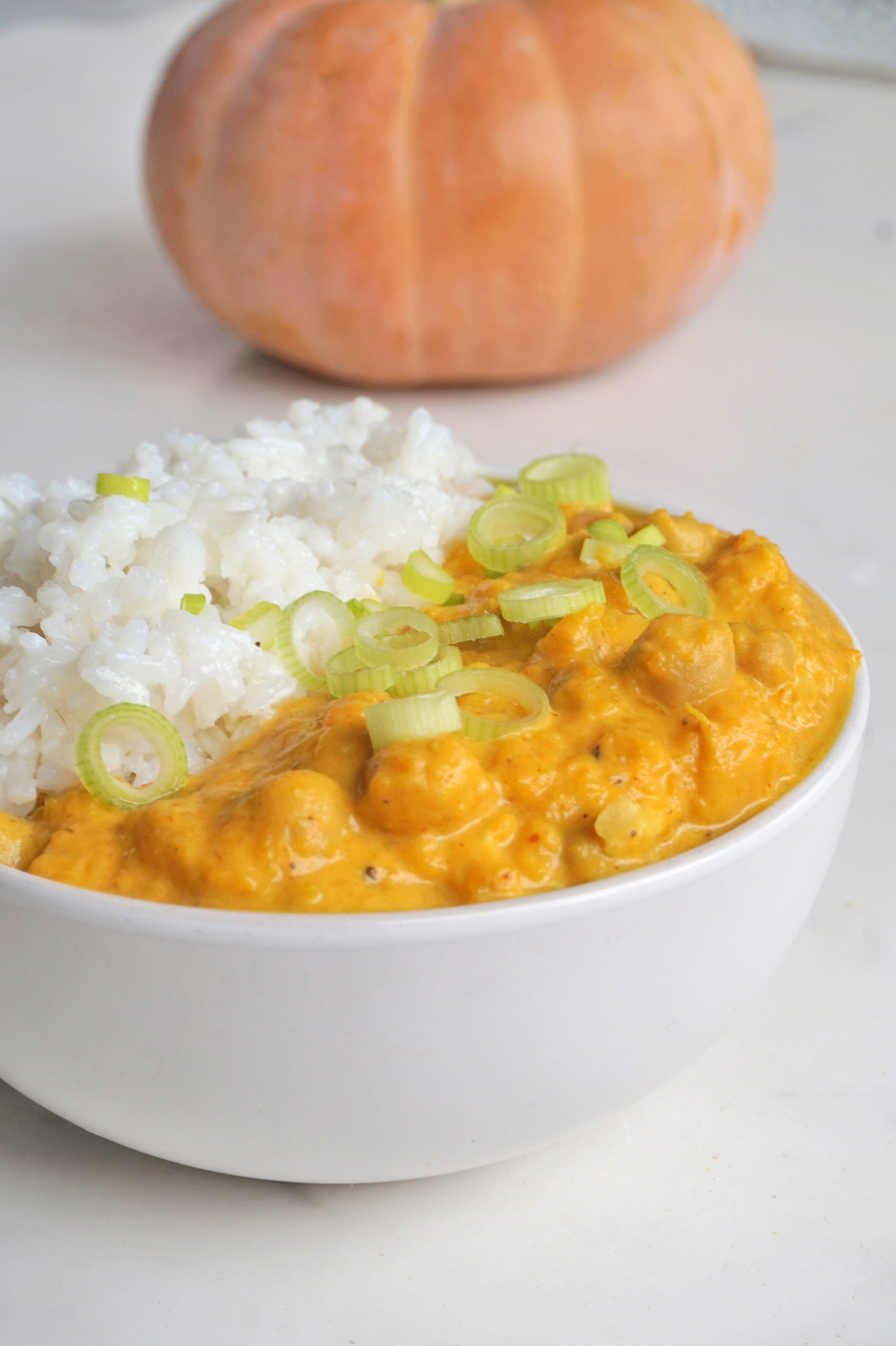 butternut sweet potato curry