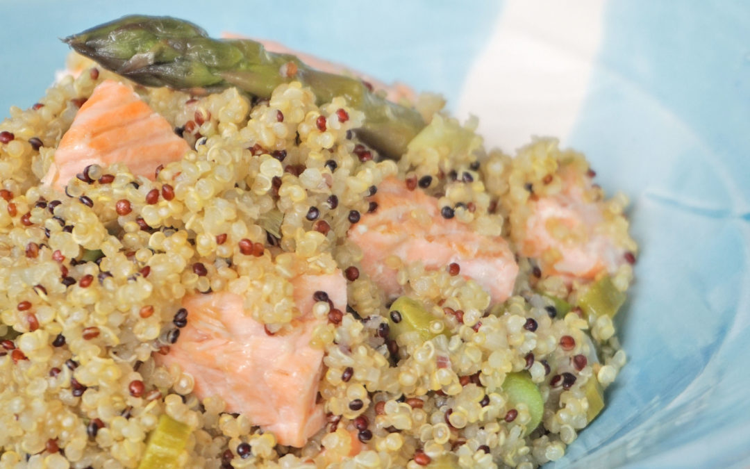 Asparagus Salmon & Quinoa Recipe